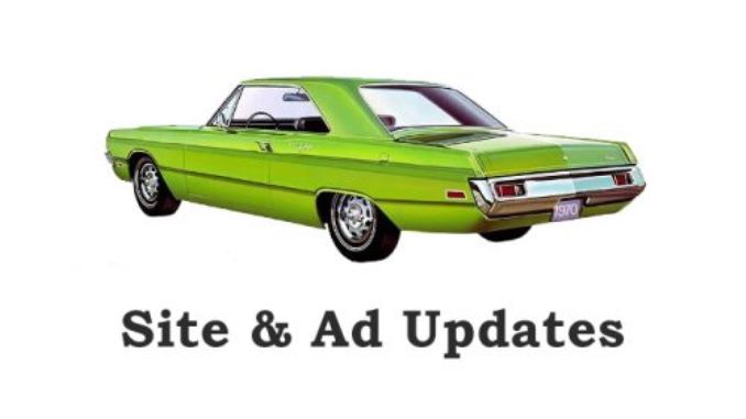 Site & Ad Updates